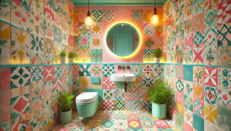 Small Bathroom Tile Design